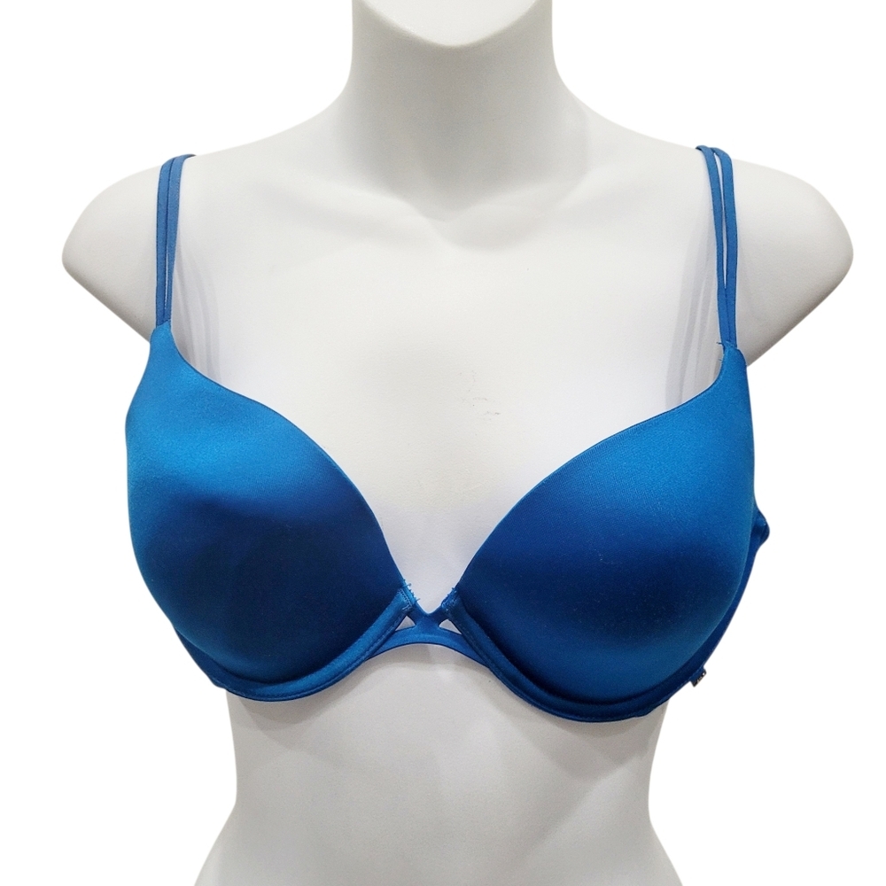 Victoria's Secret Very Sexy Push Up Blue Bra Size: 34C